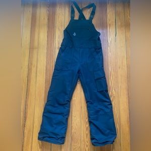 boys volcom snow bib